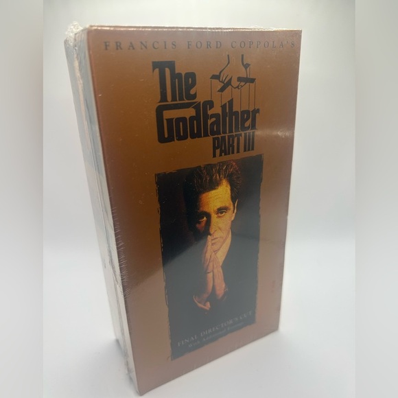 🆕 The Godfather Collection (VHS, 1992, 6-Tape Set) Factory Sealed, collector - Picture 5 of 5